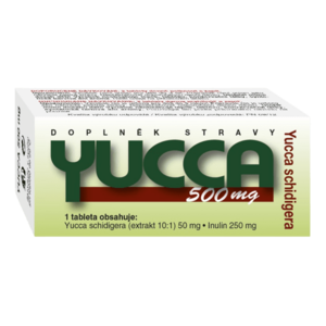 NATURVITA YUCCA 500 mg Yucca shidigera 60 tabliet obraz