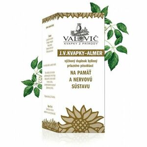 VALOVIČ J.V. KVAPKY - ALMER na pamäť a nervovú sústavu 50 ml obraz