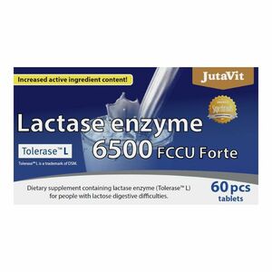 JUTAVIT Enzým Laktáza 6500 FCCU Forte 60 tabliet obraz