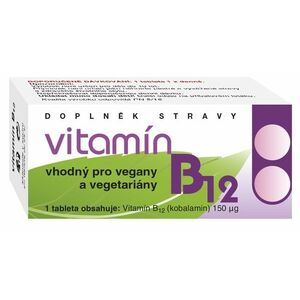 NATURVITA Vitamín B12 60 tabliet obraz