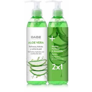 BABÉ Duopack Telový gél po opaľovaní ALOE VERA 100 %, 1x1 set 2 x 300 ml obraz