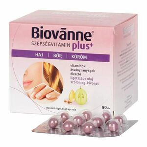 BIOVÁNNE Plus vitamínové kapsule krásy 90 kapsúl obraz