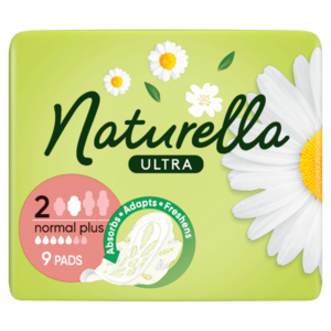 NATURELLA Ultra Normal Plus velikost 2 vložky s křidélky 9 ks obraz