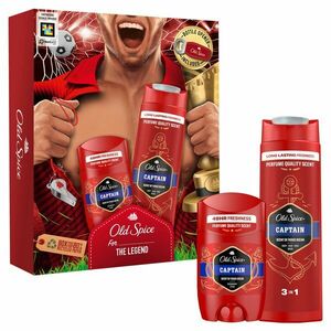 OLD SPICE Footballer, Dárková sada s tuhým deodorantem 50ml, sprchovým gelem Captain 250ml + otvírák obraz