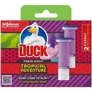 DUCK WC blok Fresh Discs Tropical adventure 2 x 36 ml obraz