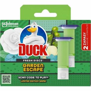 DUCK WC blok Fresh Discs Garden Escape, náplně 2 x 36 ml obraz