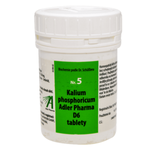 ADLER PHARMA Nr.5 Kalium phosphoricum D6 400 tablet obraz