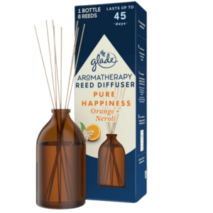 GLADE Aromatherapy osvěžovač vzduchu vonné tyčinky Pure Happiness 80 ml obraz