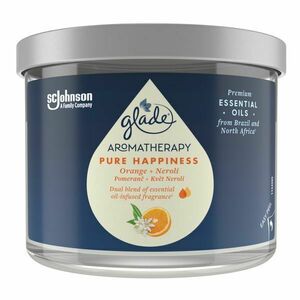 GLADE Aromatherapy svíčka vonná Pure Happiness 260 g obraz