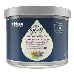 GLADE Aromatherapy svíčka vonná Moment of Zen 260 g obraz