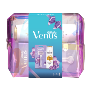 GILLETTE VENUS ComfortGlide holicí strojek + šampon Pantene Repair and Protect 250 ml obraz