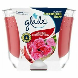 GLADE svíčka vonná Maxi Luscious Cherry & Peony 224 g obraz