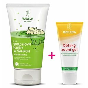 WELEDA 2 v 1 sprchový krém a šampon Veselá limetka obraz