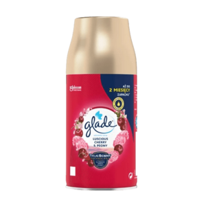 GLADE Luscious Cherry & Peony, Automatický osvěžovač vzduchu - náhradní náplň 269 ml obraz