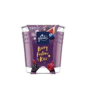 GLADE Berry Festive Kiss, Vonná svíčka 112 g obraz