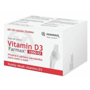 FARMAX Vitamin D3 90 tobolek obraz