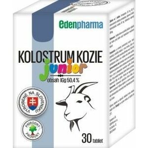 EDENPHARMA KOLOSTRUM KOZIE Junior 30 tabliet obraz