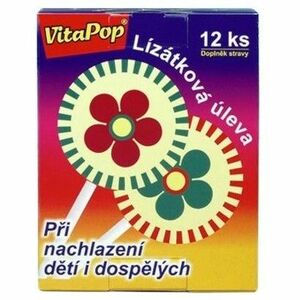 VITAPOP Lízanka pri nachladnutí detí aj dospelých 12 ks obraz