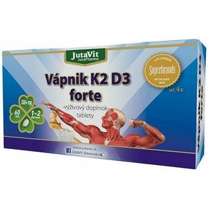 JUTAVIT Vápnik K2 D3 forte 60 tabliet obraz