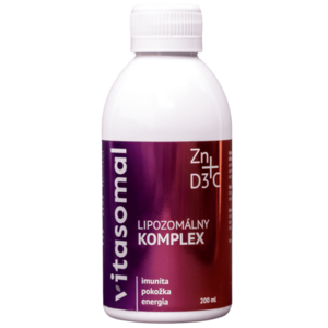 VITASOMAL Lipozomální komplex C+D3+Zn (bez konzervantů) 200 ml obraz