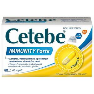 Cetebe Vitamín C 60 kapslí obraz