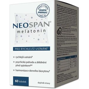 NEOSPAN Melatonin 60 tobolek obraz