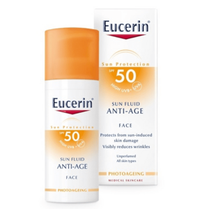 EUCERIN SUN Emulze opalov.SPF50 proti vráskám 50 ml obraz