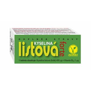 Kyselina listová Forte 60 tablet obraz