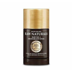 Recipe For Men Raw Naturals tuhý deodorant 75 ml obraz