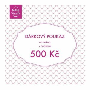 Dárkový poukaz v hodnotě 500 Kč obraz