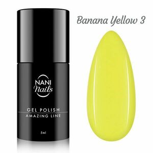 NANI gel lak Amazing Line 5 ml - Banana Yellow obraz