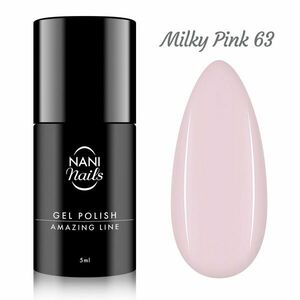 NANI gel lak Amazing Line 5 ml - Milky Pink obraz