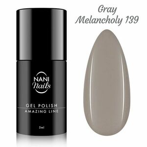 NANI gel lak Amazing Line 5 ml - Gray Melancholy obraz