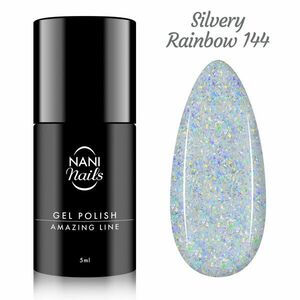 NANI gel lak Amazing Line 5 ml - Silvery Rainbow obraz