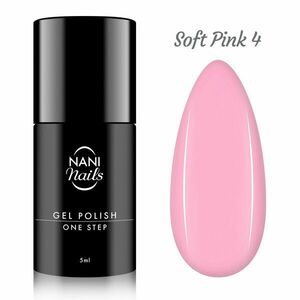 NANI gel lak One Step 5 ml - Soft Pink obraz