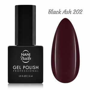 NANI gel lak 6 ml - Black Ash obraz