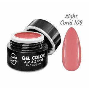 NANI UV gel Amazing Line 5 ml - Light Coral obraz