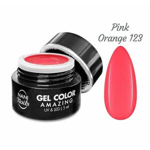 NANI UV gel Amazing Line 5 ml - Pink Orange obraz