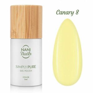 NANI gel lak Simply Pure 5 ml - Canary obraz