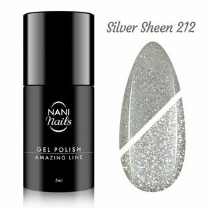 NANI gel lak Amazing Line 5 ml - Silver Sheen obraz