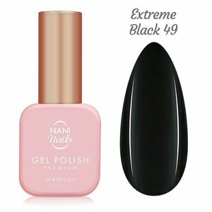 NANI gel lak Premium 6 ml - Extreme Black obraz