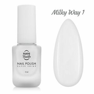 NANI lak na nehty Super Shine 10 ml - Milky Way obraz