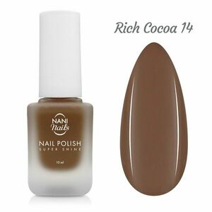 NANI lak na nehty Super Shine 10 ml - Rich Cocoa obraz