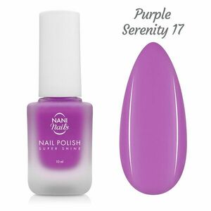 NANI lak na nehty Super Shine 10 ml - Purple Serenity obraz