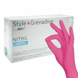 AMPri nitrilové rukavice Style Grenadine, L, nepudrované - 100ks obraz