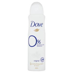 Dove Original 0% aluminium Women deospray 150 ml obraz