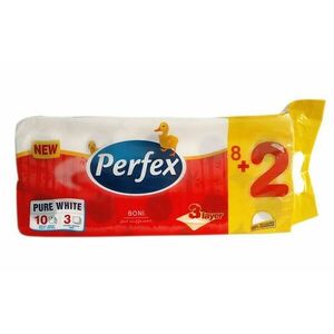 Perfex toaletný papier 8+2 3vrst obraz