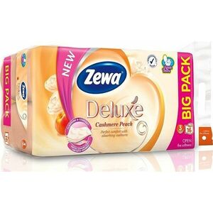 Zewa Deluxe Aquatube Cashmere Peach toaletný papier 16ks obraz