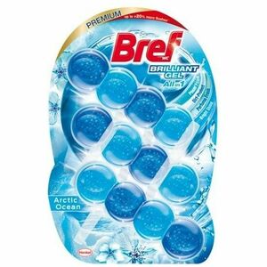 Bref Brilliant Gel Allin1 Artic Ocean WC Blok 3x42g obraz