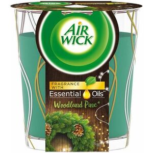 Air Wick Essential Oils Infusion DECOR Woodland pine sviečka 105g obraz